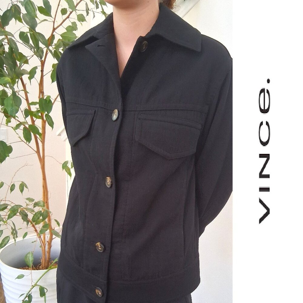Vince Black Jacket